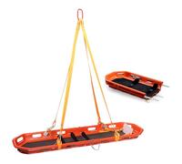 MJMLUCK Detachable Folding Portable Basket Rescue Stretcher, Replace Stainless Steel Basket Stretcher, for Helicopter Rescue Water Rescue, Medical Emergency Patient Transport