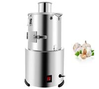 MJMLUCK Electric Commercial Garlic Peeling Machine, Powerful Garlic Peeling Machine, Whole Garlic Can Be Added Directly, Stainless Steel Garlic Clove Peeler 110V/220V,220V (220V)