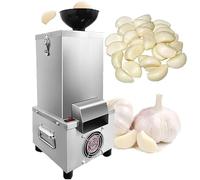 MJMLUCK Electric Garlic Peeler 200W Garlic Peeling Machine, for Dedried Garlic/Fully Automatic, Commercial Electric Peeler / 25kg Hourly, Quickly Peel Garlic, Suitable for Restaurants