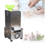 MJMLUCK Electric Garlic Peeler Automatic Garlic Peeling Machine, 25kg/H 200w, Commercial Whole Garlic Peeler Stainless Steel Garlic Peeler Separator Kitchen Peeling Tool for Rest