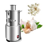 MJMLUCK Electric Garlic Peeler Commercial Electric Garlic Peeler, 200W Automatic Garlic Separator, Whole Garlic Peeling, 304 Stainless Steel 25KG/H Garlic Peeling Machine, Suitable fo