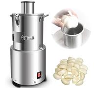 MJMLUCK Electric Garlic Peeler Machine Commercial Whole Garlic Peeling Machine,Garlic Peeler Machine,Electric Whole Garlic Peeler,200W Electric Garlic Separator 20KG/H Garlic Clove Pe