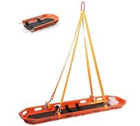 MJMLUCK Emergency Air PE Basket Stretcher, Stainless Steel Basket Emergency Stretcher Basket, Hanging Basket Stretcher with Accessories, 600pounds Capacity for Air/Mountain/Sea Rescues