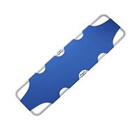 MJMLUCK Emergency Rescue Stretcher Portable Medical Stretcher, Multi-Purpose Home Folding Stretcher for Such As Hospitals/Clinics/Families,Blue (Blue)