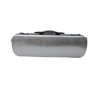 MJMLUCK Full Size 4/4 Violin Carry Case Violin Gig Bag with Password Lock Sturdy for Gig Outdoor Enthusiasts Violin Lovers, Black (Argent)