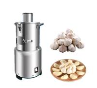 MJMLUCK Garlic Peel Machine, 110V 20KG/H Automatic Commercial Garlic Peeling Peeler Slicers Peel Stainless Steel Machine
