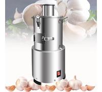 MJMLUCK Garlic Peeler Skin Remover Electric Machine, 200W Electric Whole Garlic Peeling Machine, 25KG/H High Efficiency Stainless Steel Machine
