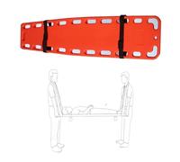 MJMLUCK Plastic Aquatic Spine Board Portable, Emergency Rescue Life-Saving Stretcher for Water Parks Pools Seaside, First Aid Backboard Immobilizer(184x45x5.5cm(72.5x17.7x2.2in)) (184x45x5.5cm(72.5