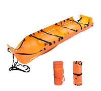 MJMLUCK Roll Stretcher, Portable Folding Stretcher, Multifunctional Rescue Stretcher, Light Weight, for Medical Emergency Rescue, Ambulance, Fire Rescue Load Capacity:200kg/440lbs(EVA)