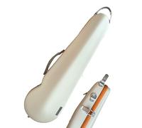 MJMLUCK Violin Case Ultra-Light Violin Case with High Hardness Aerospace Composite Material - 1.6Kg, Universal Fit for 3/4 and 4/4 Sizes,B (A)