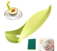 MJOYIS Cantaloupe Melon Sliders, 3-in-1 Melon Cutter, Portable New Melon Cutting Tool, Food-Grade Pp, Wide Handle, Easy to Remove Seeds, for Home Party Camping Kitchen(Green)