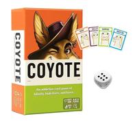 MJOYIS Coyote Party Game, Meet the Action-Packed Card Game Full of High Fives and Havoc, Strategy Games Funny Action Card Games for Family Game-Ages 10+, 3-8 Players, 10 Minutes(1pcs)