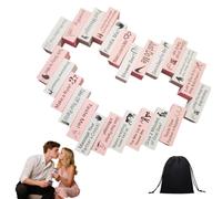 MJOYIS For Kafoon Blocks Adult, Super Naughty Block Tower Game, Romantic Fun Couple Stacking Game, Wooden Tower Stacking Blockfor Couples Date Night for Lover Drunking Games(Color (German))