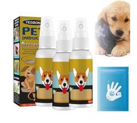 MJOYIS Loyalfaithful Pet Training Spray, Go Here Dog Potty Housebreaking and Behavior Aids, Tools and Supplies for Dogs and Puppies, Stop Chewing Cornerst, Attract Dog to Pee in One Spot(3pcs)
