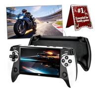 MJOYIS X9 Retro Handheld Game Console, 5.5-Inch HD Screen 20000+ Pre-Installed Games Relive Classic Gaming in HD 5.5-Inch Ips Screen and 64gb TV Portable Gaming Device for Kids and Adults(1pc)