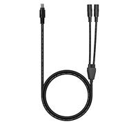 MJPOWER 8mm Combiner 3.3ft 14AWG DC 8mm Male to Female 2X Combiner Cable Y Splitter Solar Parallel Adapter Cord for Jackery Goal Zero or Others with DC 8mm Input Solar Panel & Portable Power Station