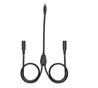 MJPOWER 8mm Splitter Cable 3.3FT 8mm Male to Female 2X Combiner Cable Y Splitter Adapter Solar Cable Compatible with Jackery/Goal Zero/BLUETTI/Anker and more DC7909 Portable Power Station Solar Panels