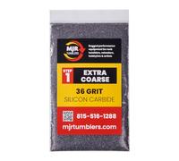 MJR Tumblers 1 Pound 36 Silicon Carbide Rock Grit Extra Coarse