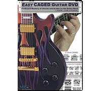 MJS Music Publications Easy CAGED Guitar DVD: Fretboard Mastery of Chords and Scales on the Entire Neck