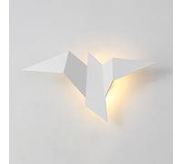 Mjsdjof 2W LED Wall Light, Metal Origami Bird Wall Sconces, Interior Decoration Lighting Wall Lights, DIY Wall Lamp, Modern Minimalist Wall Lamps for Corridor, Living Room, Background Wall