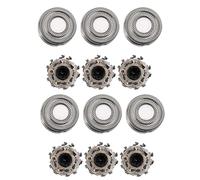 MJTXD01SKS,Compatible for Xiaomi,Compatible for Mijia,S500C S500 S300,Shaver Cutter Head,Replace Shaver Head Accessories Shaver Parts(6pcs)