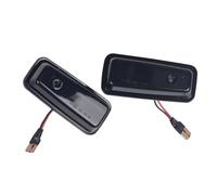 MJUHBGT Indicator Lamp Compatible With Benz For G Class W463 W461 G500 G550 G55 G63 G65 1986-2002 Car Turn Signal Blinker Lamp Dynamic Side Marker Light Flasher Lights(Black)