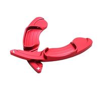 MJUHBGT Paddle shifters Compatible with for Taurus for for Edge 2016 2017 2018 2019 Steering Wheel Paddle Extend Direct Shift Gear Extension(Red)