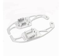 MJUHBGT Paddle shifters Compatible with VW for Touran 1T2 for Scirocco 2009 2010 2011 2012 2013-2015 Aluminum Shifter Paddle Extension Car Steering Wheel Shift(Silver)