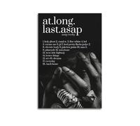 MJURHAI A$ap Rocky ’90s At.Long.Last.A$ap. Tracklist’ Posters Aesthetic Canvas Poster Room Vintage Poster Wall Art Cover Decor for Living Room Bed Room 12x18inch(30x45cm) Unframe-style