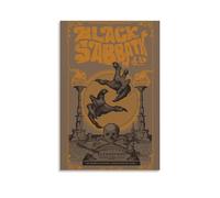 MJURHAI Black Sabbath (1)_1 Posters Aesthetic Canvas Poster Room Vintage Poster Wall Art Cover Decor for Living Room Bed Room 20x30inch(50x75cm) Unframe-style