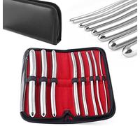 MJW Hegar Uterine Dilator/Urethral Hegar Dilator Sounds Set 8 Pcs Double End Gynecology