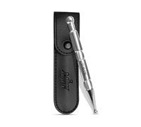 MJW Stainless Steel Acupuncture Pen - Dual-Head Meridian Massage & Reflexology Tool for Ear, Face & Body Points, Self-Massage Trigger Point & Headache Relief