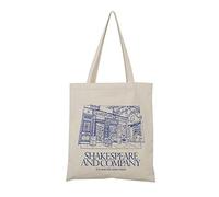 Mjwlgs Bottle Drying Rack Women Canvas Shoulder Bag Shakespeare Print Ladies Shopping Bags Cotton Cloth Fabric Grocery Handbags Tote Books Bag For Girls (Color : Shakespeare Company)