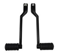 MJXACRLF Heel Toe Shift Pegs Front and Rear Levers with Shifter Pegs Compatible with 1986-2017 FL Softail 1988-2025 Road King Motorcycles(Shift Pegs D)