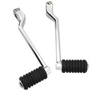 MJXACRLF Heel Toe Shift Pegs Front and Rear Levers with Shifter Pegs Compatible with 1986-2017 FL Softail 1988-2025 Road King Motorcycles(Shift Pegs C)