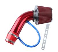 MJXTSUTH Car Air Intake Pipe for Ford Ranger 2015-2023,Aluminum Alloy Cold Air Pipe Flexible Duct Tube Modified Induction Kit Filter 76mm Accessories,A1-red