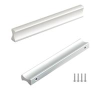 MJYDKBZ Kitchen Handles 192mm, 2 Pack Furniture Handle Aluminum Alloy