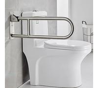 MJYDKBZ Stainless Steel Bathroom Safety Rail Grab Bar,Folding Toilet Safety Armrest Support Rail for Lavatory 75cm
