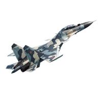 MJZUOLIL 1/72 Russian Su-30 Fighter Jet, Blue 04 MAKS, 2007 Alloy Realistic model aeroplanes