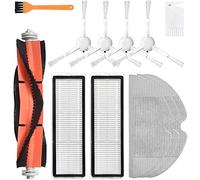 MJZYP For Mijia 1C Robot Vacuum Cleaner Filter Removable Main Brush Side Brush Mop Cloth Accessories Parts Kits K