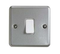 MK Metalclad Plus K3591 ALM 10A 1G Single Pole 2-Way Switch