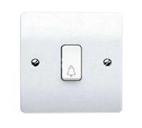 Mk 10A 1G Sp Pushswitch Bell Sym., K4878Bwhi