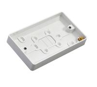 Mk 2-Gang 16mm Double Pattress Box