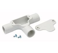 Mk 20mm White Inspection Tee