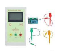 MK-328 Transistor Tester Meter for Capacitors Resistors Diodes MOSFETs Inductors Auto Pin Detection 0.1Ω Resolution