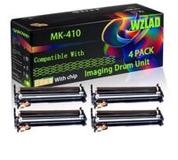 MK-410 Compatible for Kyocera Imaging Drum Unit with Chip KM 1650 S KM 1650 Series KM 2020 KM 2035 KM 2050 KM 2050 F KM 2050 S KM 2050 Printers (4 Pack Black)