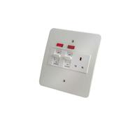 MK 45A DP Metal Cooker Control Unit/Neo - Retro-fit K5011WHI, 230/240V, 45A, Neon Indicators, 178x165mm