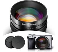 MK 50mm F0.95 Large Aperture Wide Angle Manual Focus Lens,Compatible with Fuji X Mount Mirrorless Camera,X-T3 X-H1 X-Pro2 X-E3 X-T1 X-T2 X-T4 X-T10 X-T20 X-T200 X-A2 X-E2 X-E1 X30 X70