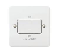 Mk 6A Rocker Raised Slim Control Switch Gloss White