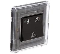 MK Dimensions 10A Bell Push DO NOT Disturb/Make UP Room Switch Black Module